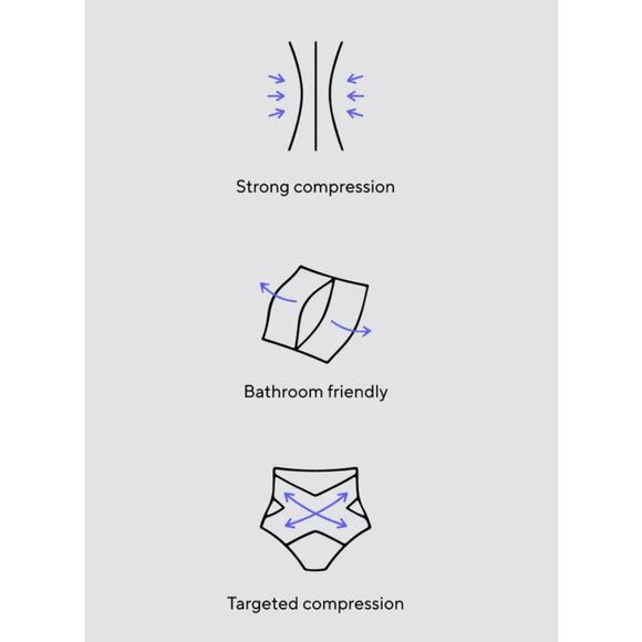 HONEYLOVE SuperPower Shorts Size 3XStrong Support Compression Sand Shapewear - Picture 4 of 15